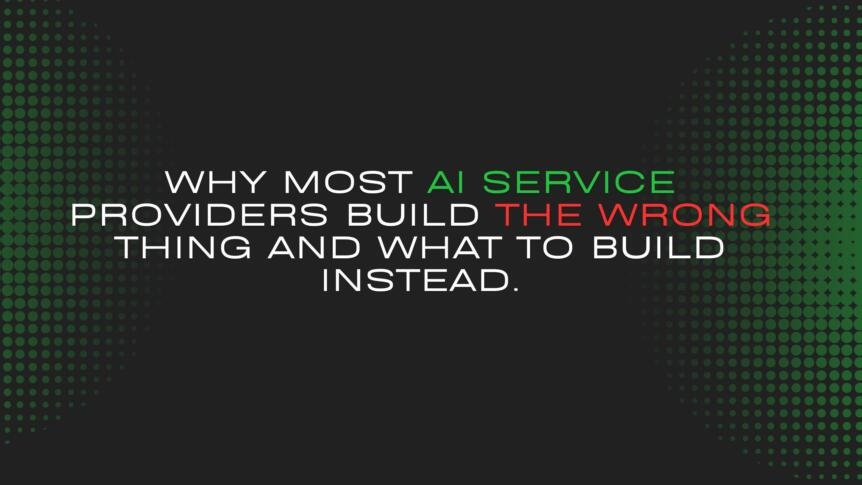 The Four Service Models That Actually Generate Revenue