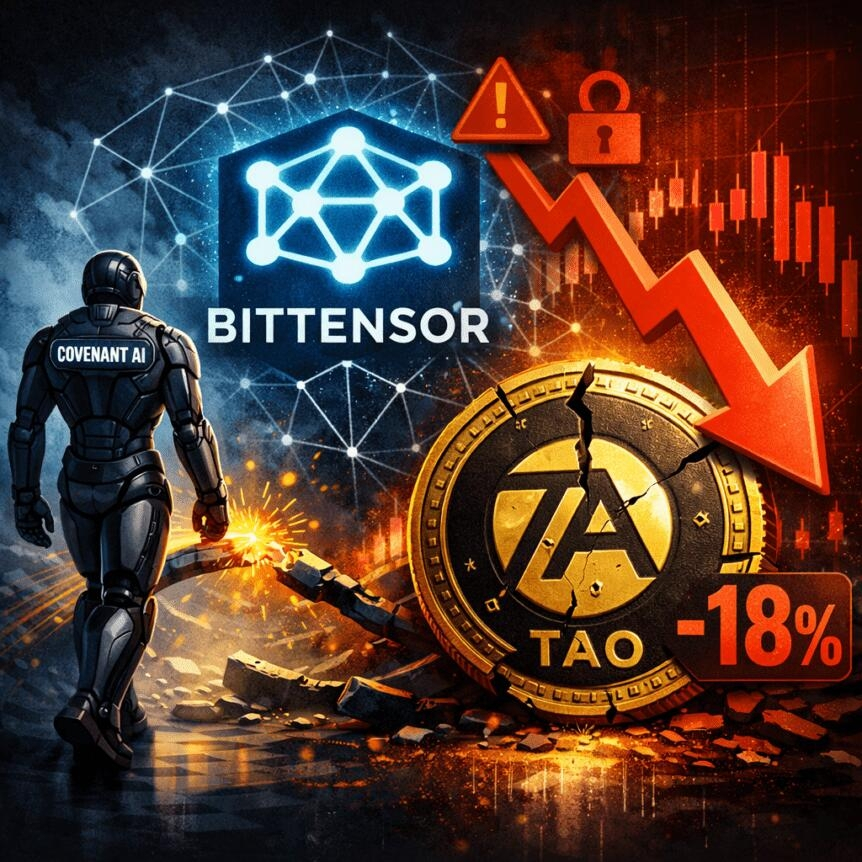 Covenant Ai Exits Bittensor Amid Decentralization Concerns; Tao Drops 18%