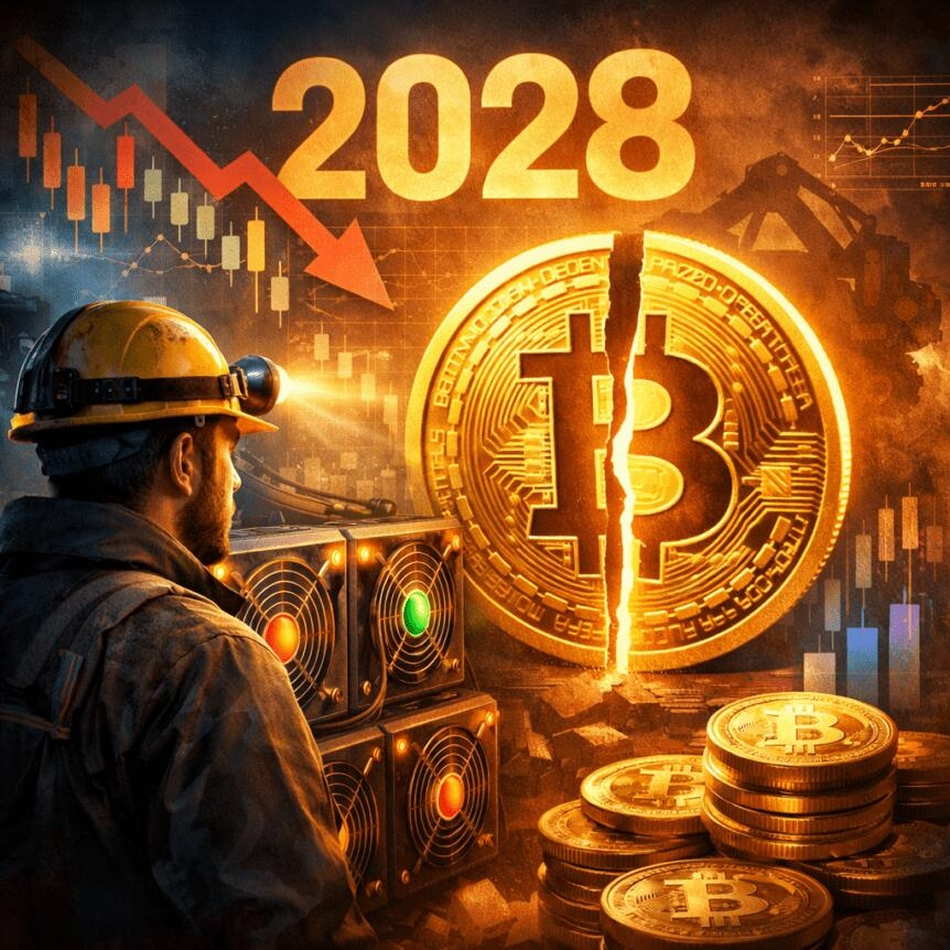 Miners Brace For Changing Economics Ahead Of 2028 Bitcoin Halving