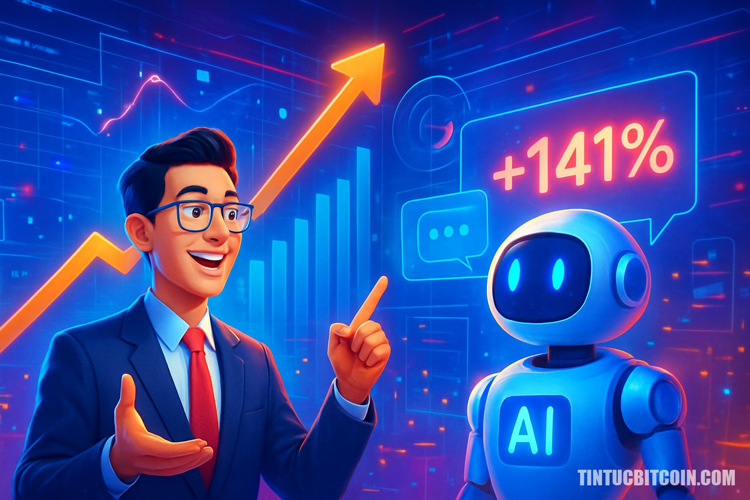 Nhà đầu tư hỏi: TAO tăng social 141% có do luân chuyển AI?