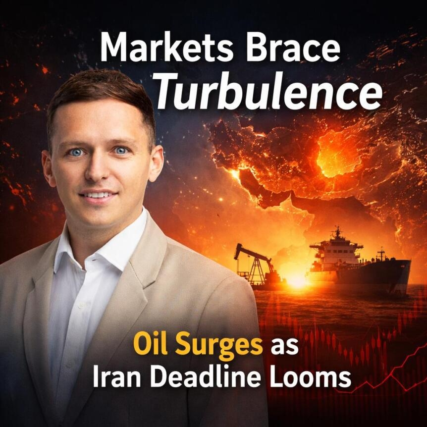 Markets Brace For Turbulence As Oil Surges And Iran Deadline Looms