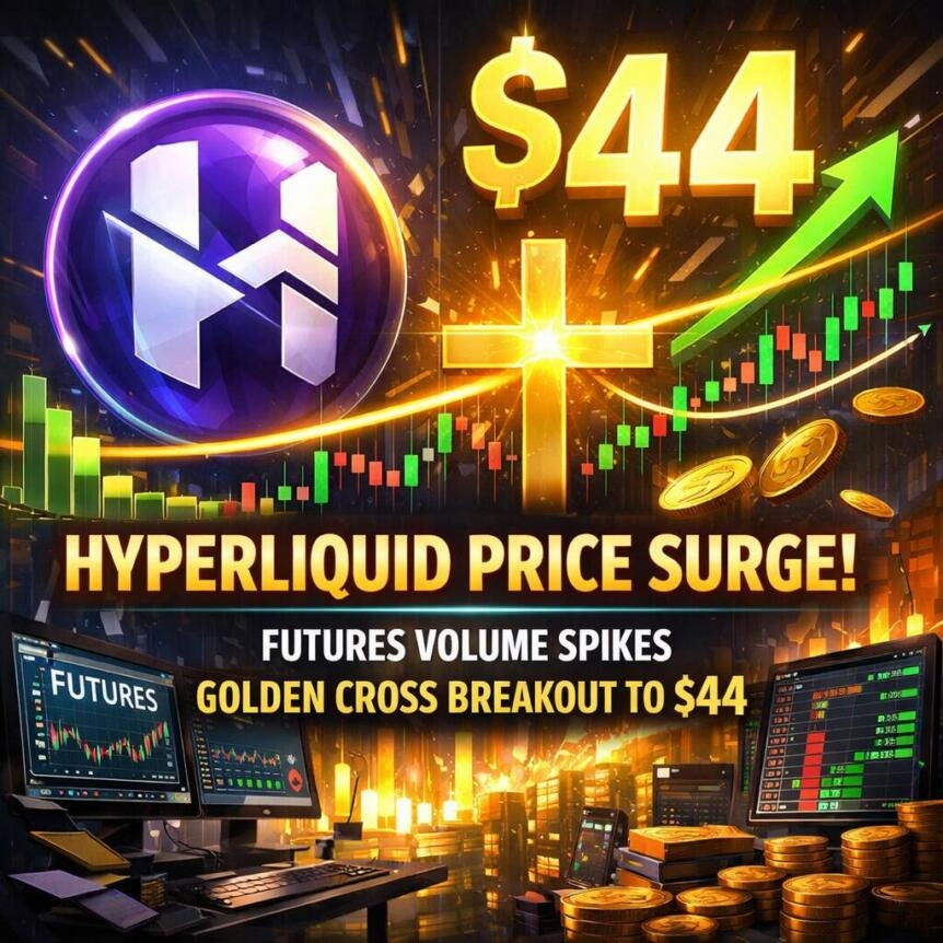 Cb 459414 Hyperliquid Price Surge As Futures Volume Blows Out Golden Cross Standard Breako