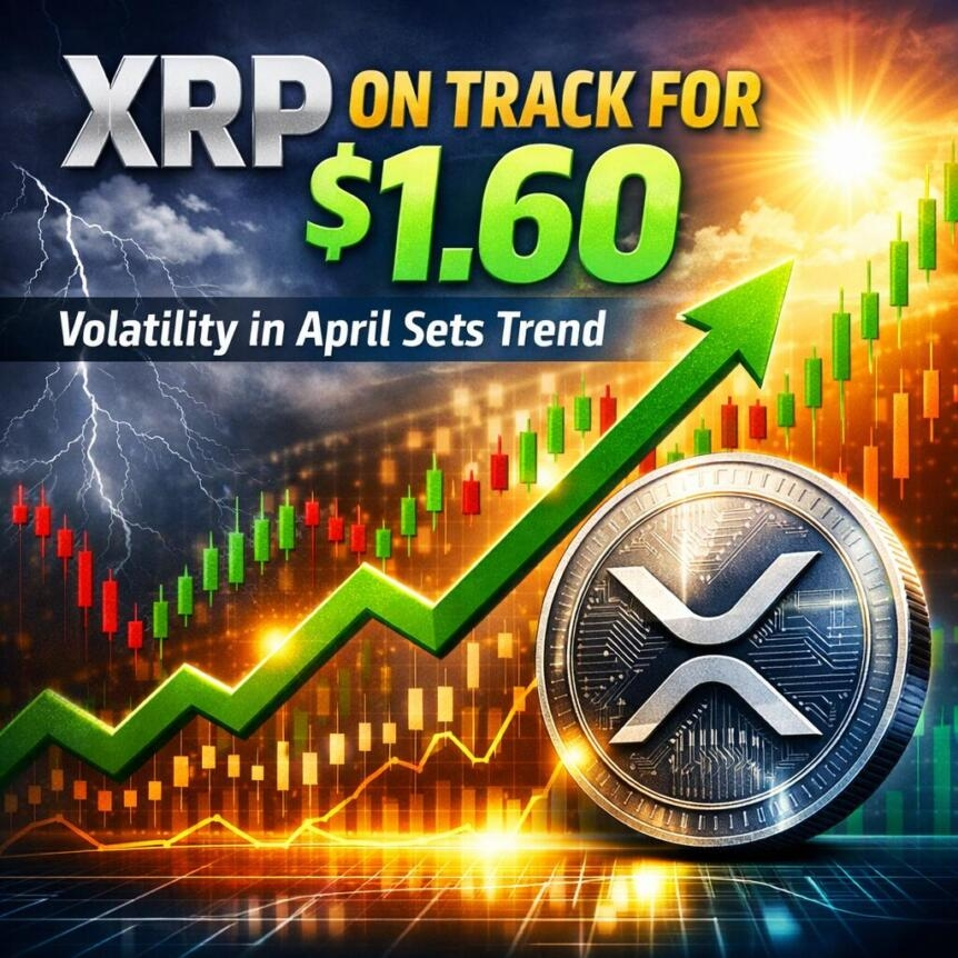 Cb 459698 Xrp On Track For 1 60 As Volatility In April Sets Trend