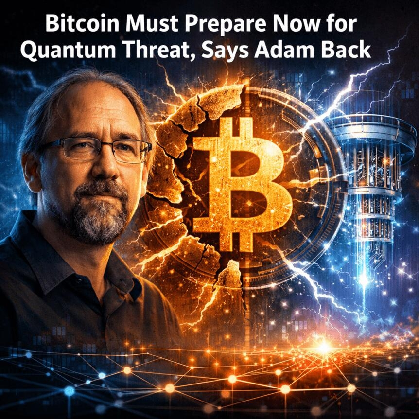 Bitcoin Must Prepare Now For Quantum Threat, Says Adam Back