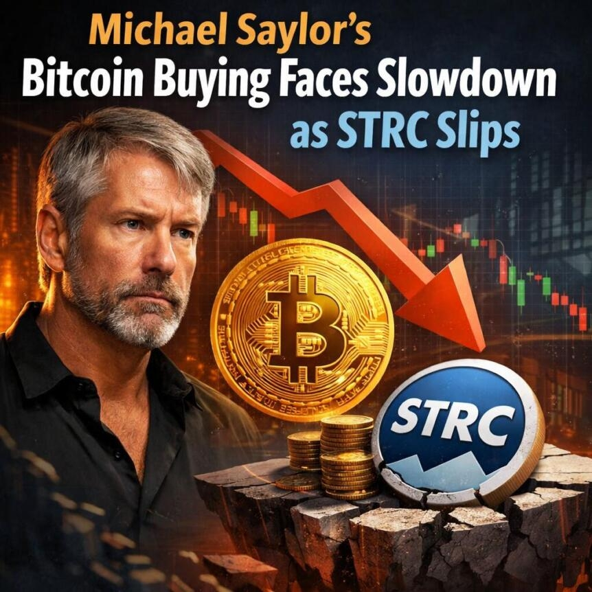 Michael Saylor S Bitcoin Buying Faces Slowdown As Strc Slips