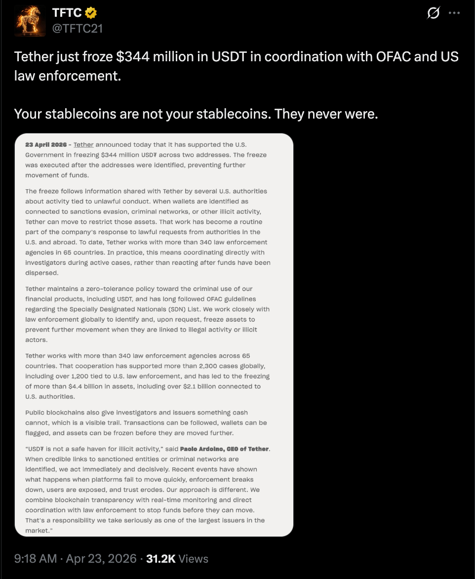 United States, Tether, Stablecoin