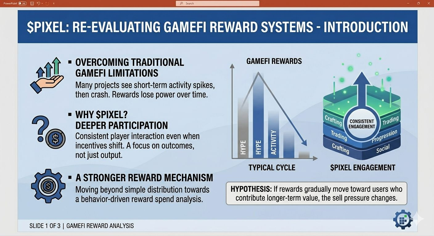 Systems Reward In Games $PIXEL & why GameFi Reward systems Are Starting to Get Re-Evaluated ...
