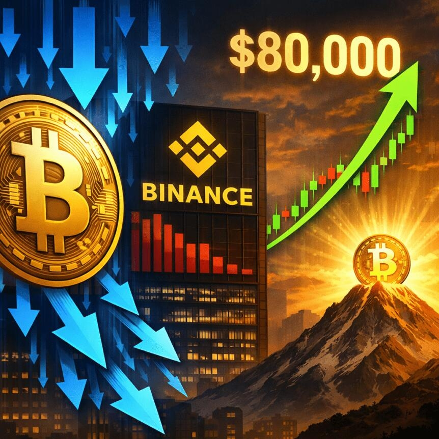Binance Btc Inflows Fall To 2023 Low As Bulls Target $80k