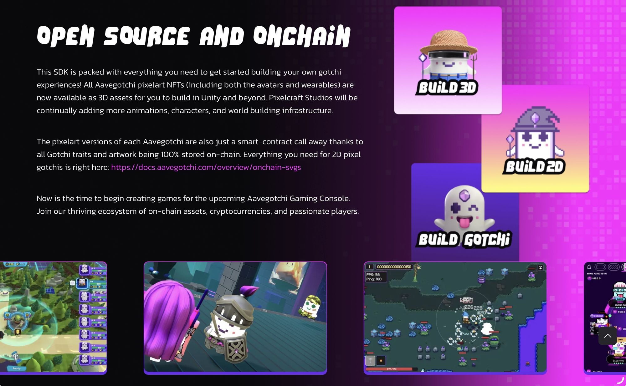 Aavegotchi: Beyond the One Studio Model
