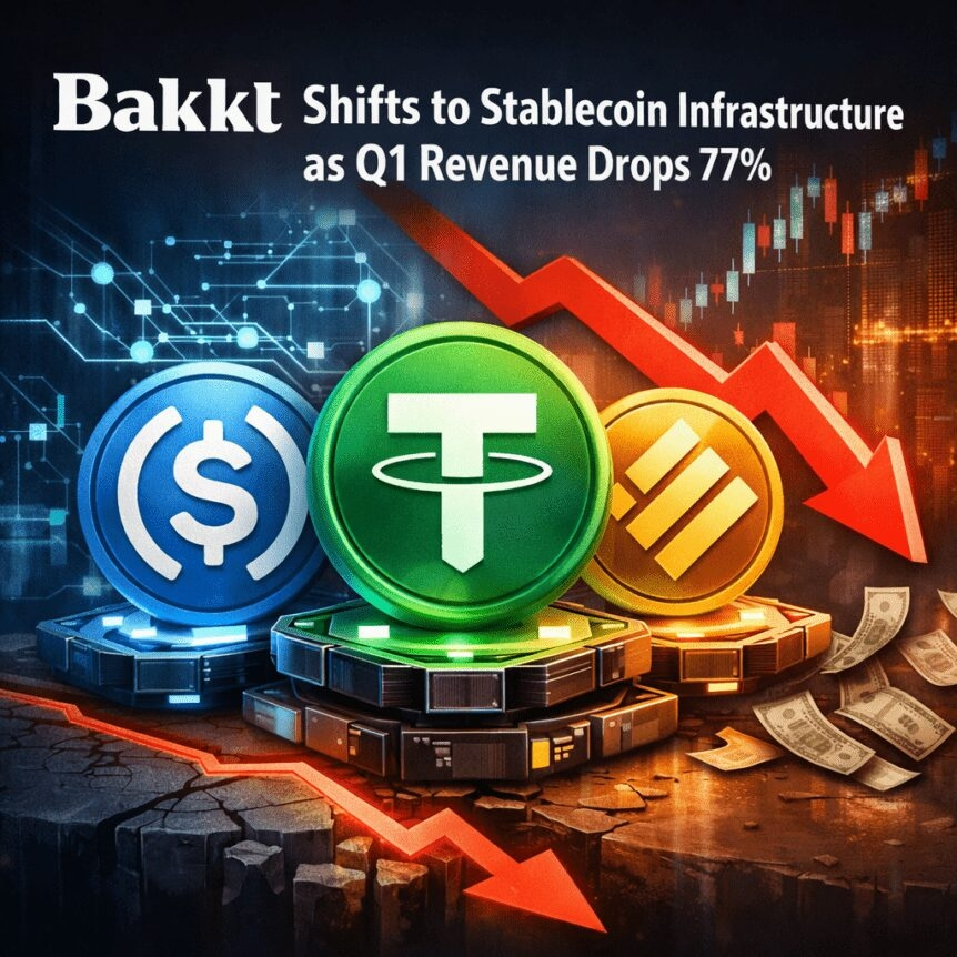 Bakkt Shifts To Stablecoin Infrastructure As Q1 Revenue Drops 77%