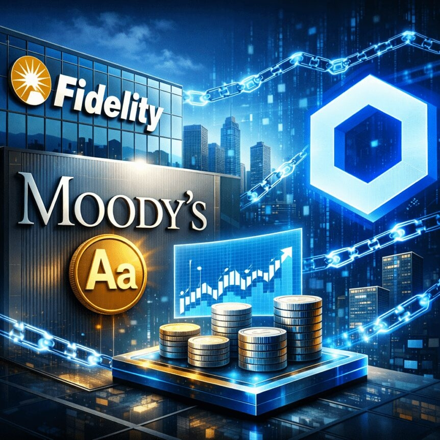 Fidelity Builds Moody's-Rated Tokenized Fund On Chainlink