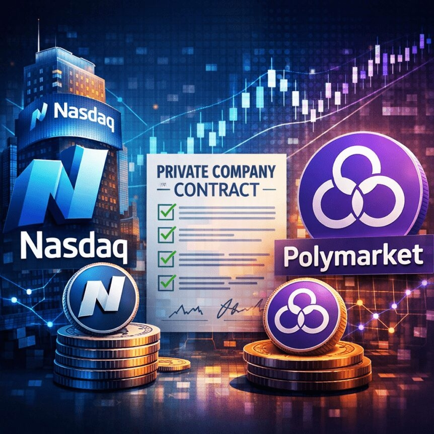 Nasdaq Partners With Polymarket To List Private-Company Contracts