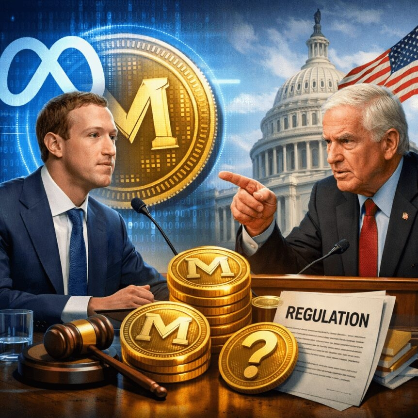 Senator Probes Zuckerberg Over Meta's Stablecoin Plans, Regulatory Focus