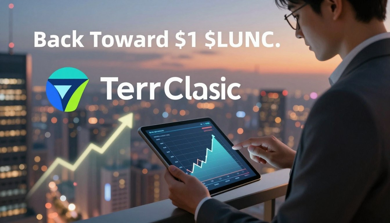 back toward $1, $LUNC
