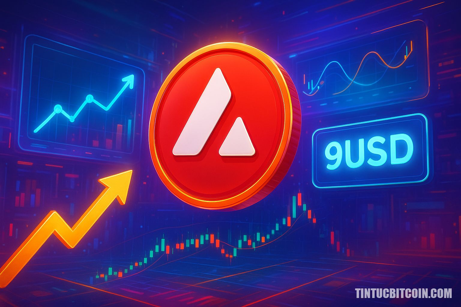 Dự báo giá AVAX: Mốc 9 USD quan trọng thế nào?