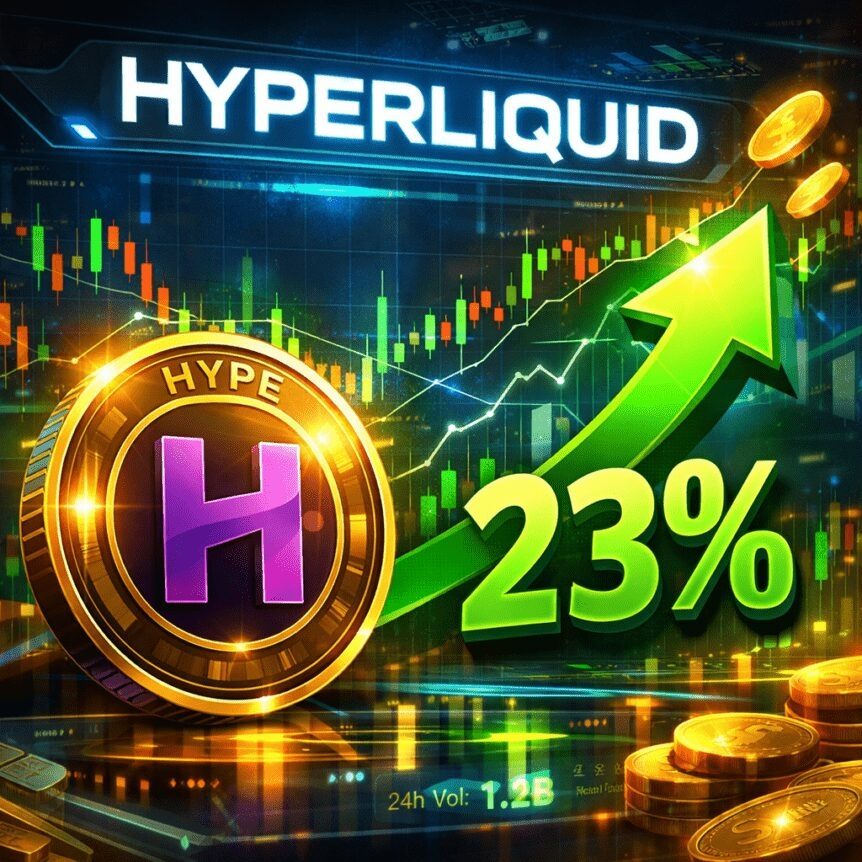 Hype Token Surges 23% In 24h On Hyperliquid Amid Rising Demand