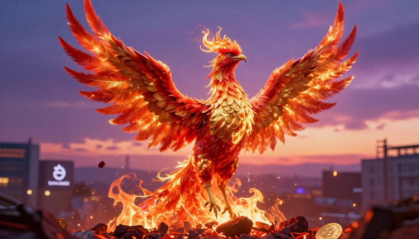 #luncrebirth and #phoenixfromashes