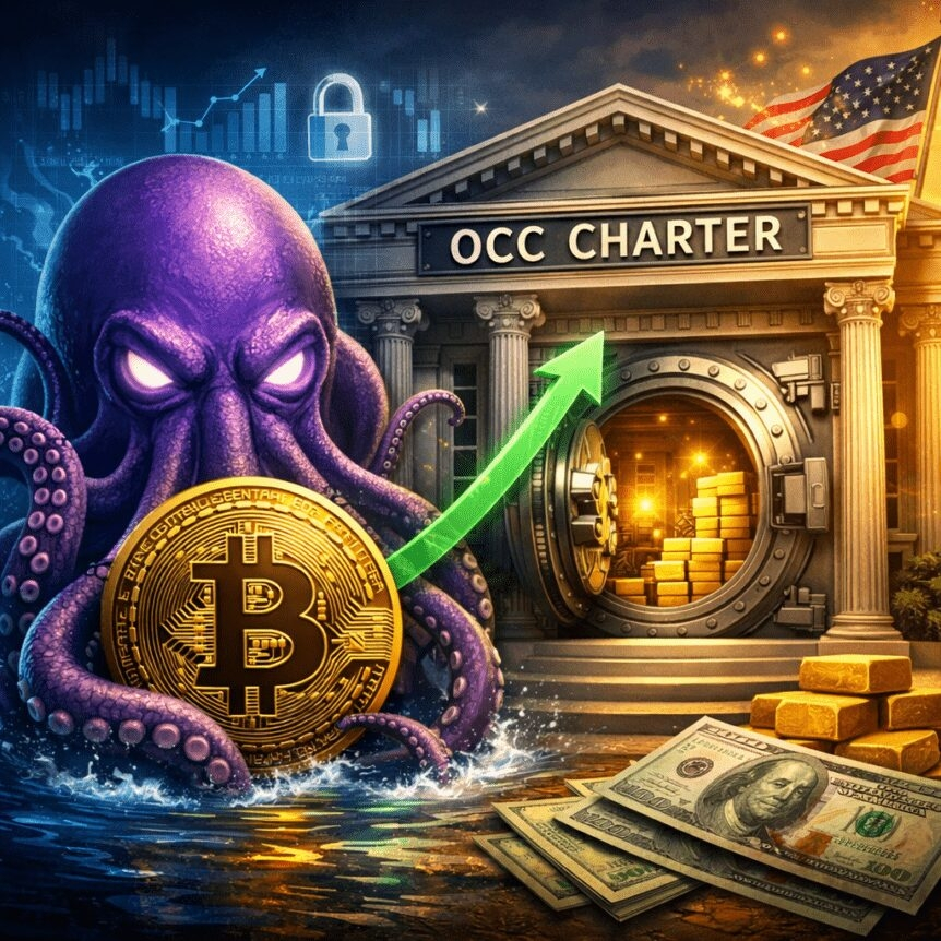 Kraken Parent Seeks Occ Charter, Signaling Regulated Banking Access