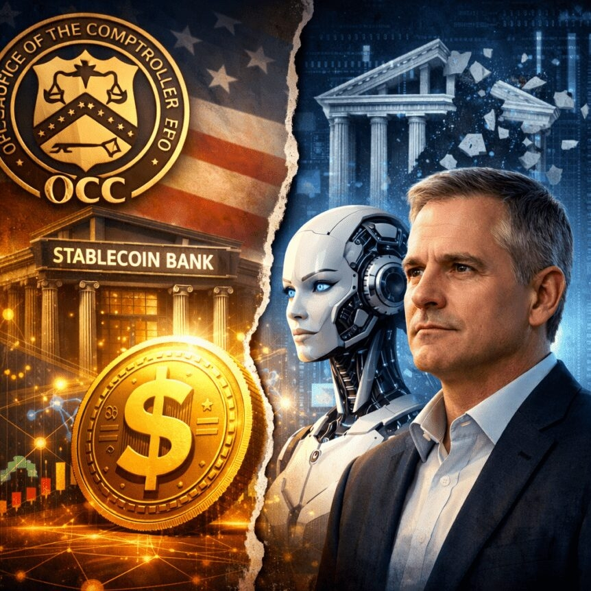 Occ Backs Stablecoin Bank; Augustus Ceo Says Ai Won’t Rebuild Banks