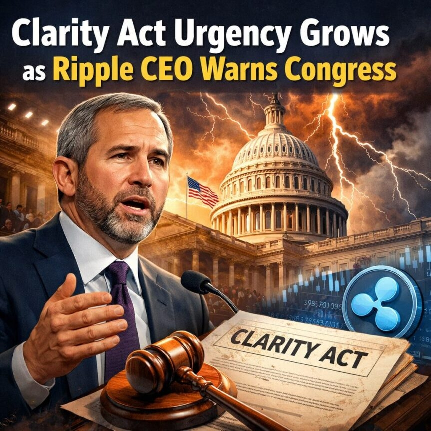 Clarity Act Urgency Grows As Ripple Ceo Warns Congress
