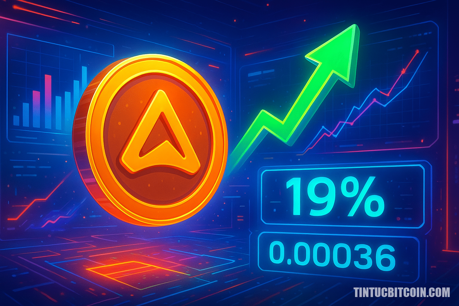 ASTEROID tăng 19%, liệu giá vượt 0,00036 USD?