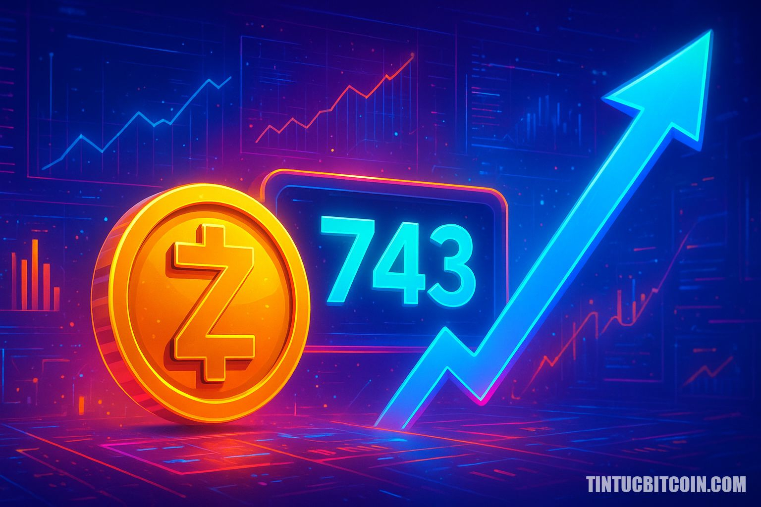 Mốc 743 USD của Zcash quan trọng hơn đà tăng ZEC