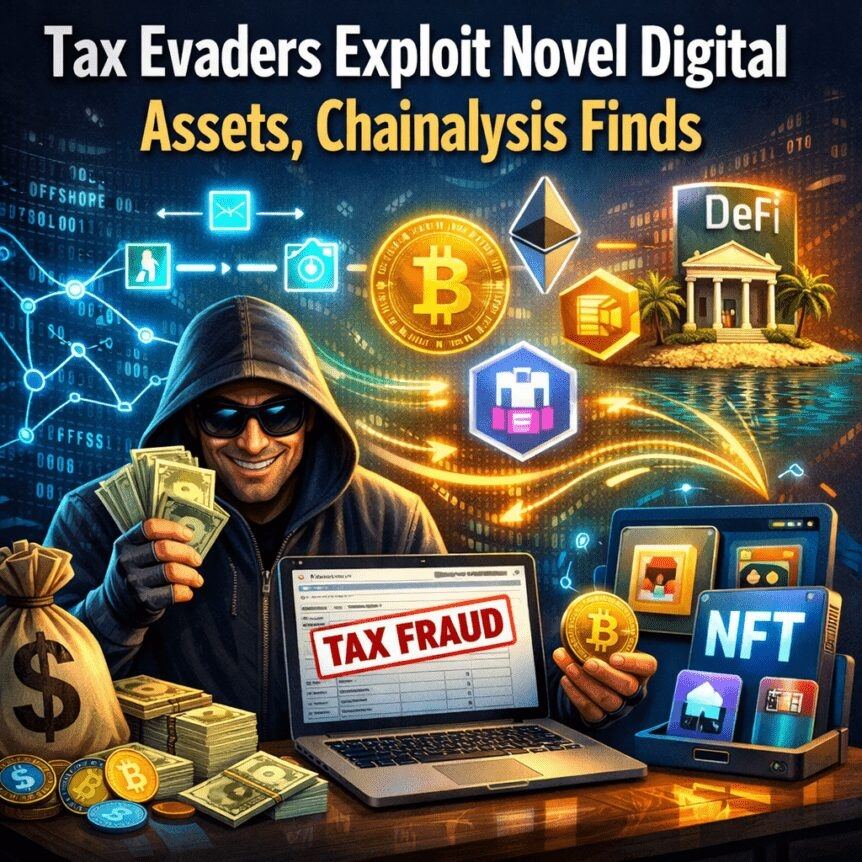 Tax Evaders Exploit Novel Digital Assets, Chainalysis Finds