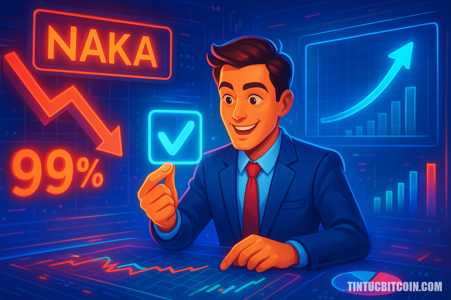 Nakamoto duyệt chia tách cổ phiếu sau NAKA lao dốc 99%