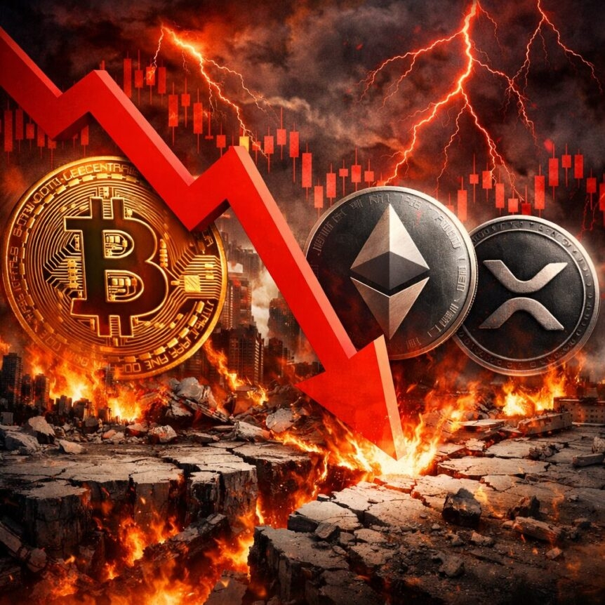 Bitcoin Ethereum Xrp Under Pressure As Crash Signals Intensify
