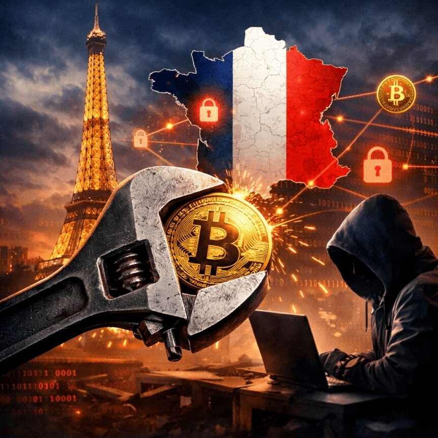 France Accounts For 70% Of Crypto Wrench Attacks, New Report Finds