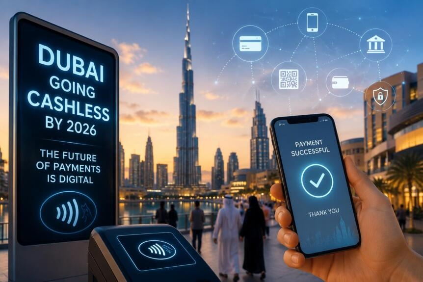 Dubai Pushes Toward A Cashless Future As Digital Payments Near 90% Of Transactions By 2026
