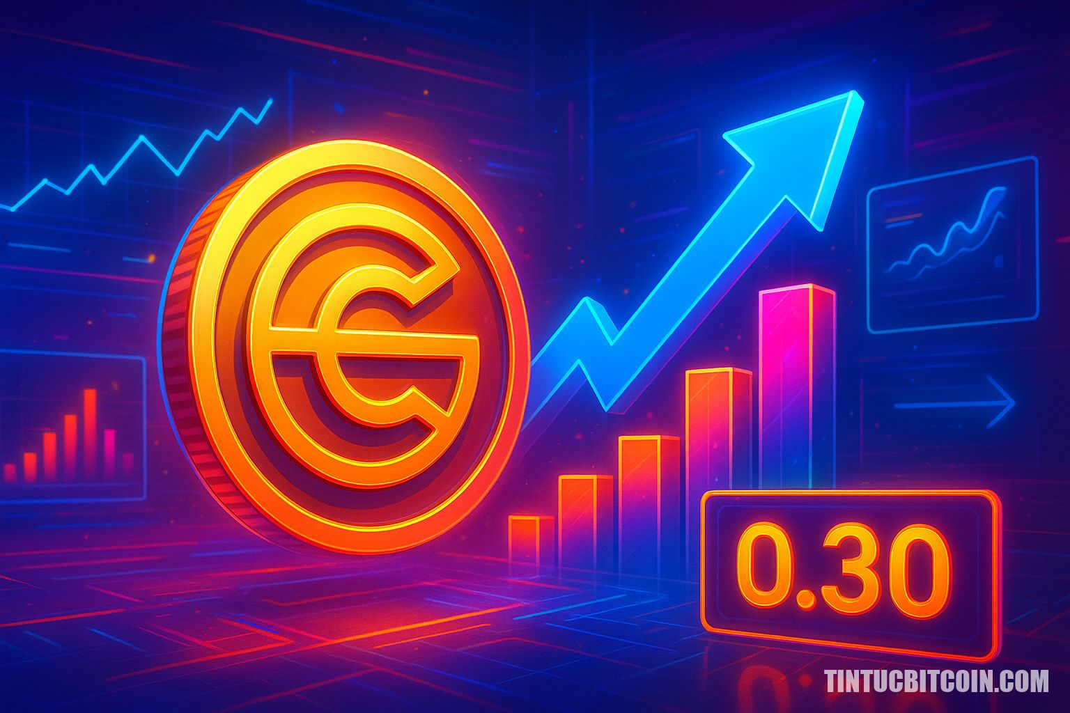 Worldcoin lấy lại vốn hóa 1 tỷ USD, 0,30 USD sẽ kích breakout WLD?
