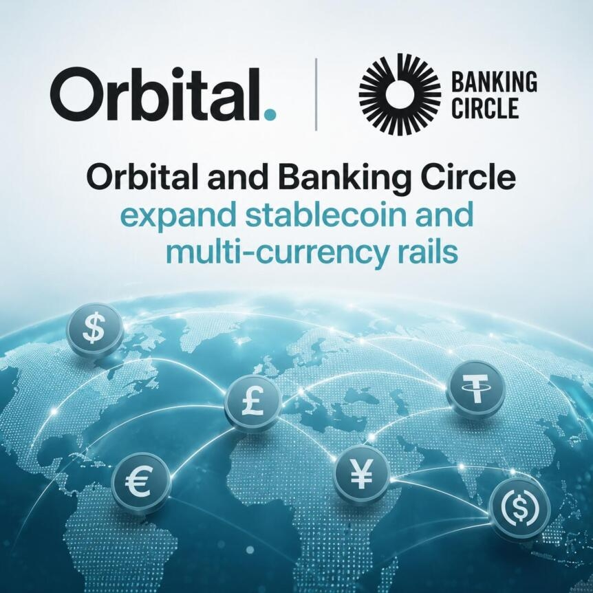 Orbital And Banking Circle Expand Stablecoin And Multi-Currency Rails