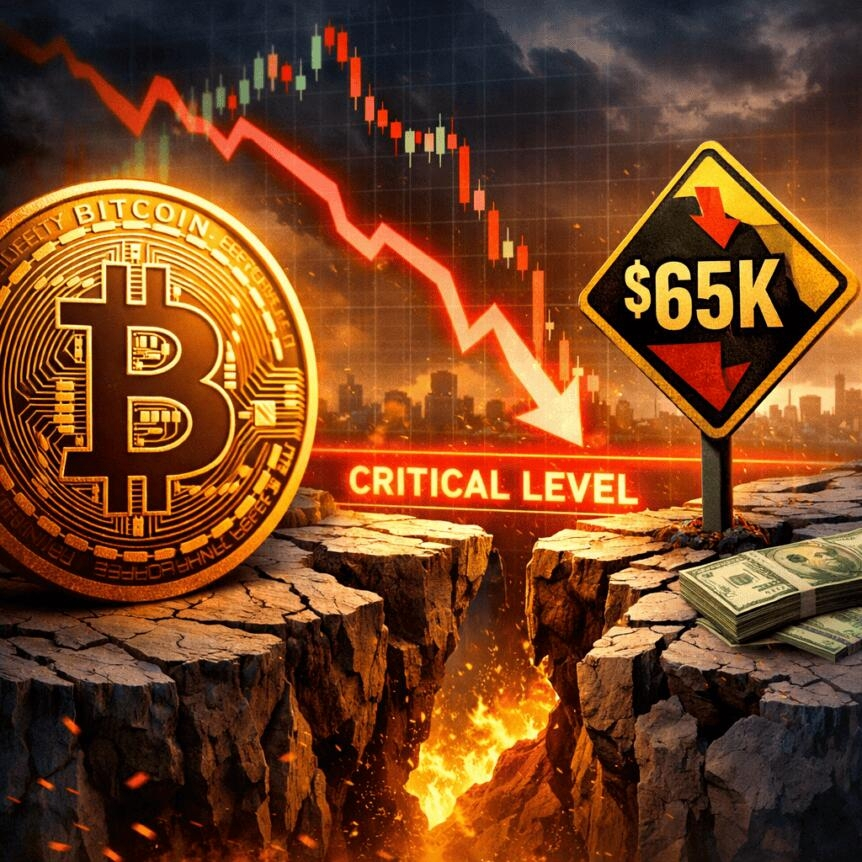 Bitcoin Near Pivotal Level As $65k Downside Risk Looms, Analyst Says