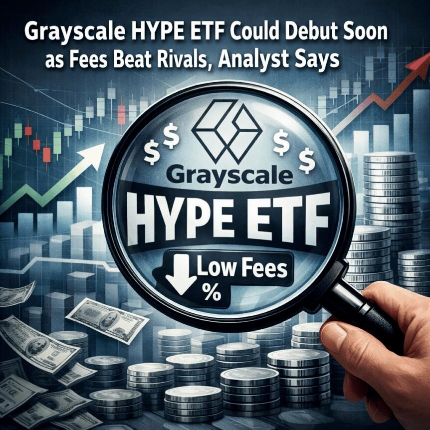 Grayscale Hype Etf Could Debut Soon As Fees Beat Rivals, Analyst Says