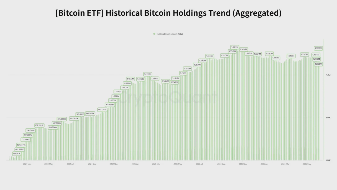 Bitcoin etf data from cryptoquant.com, analyzed by Coindoo.com team