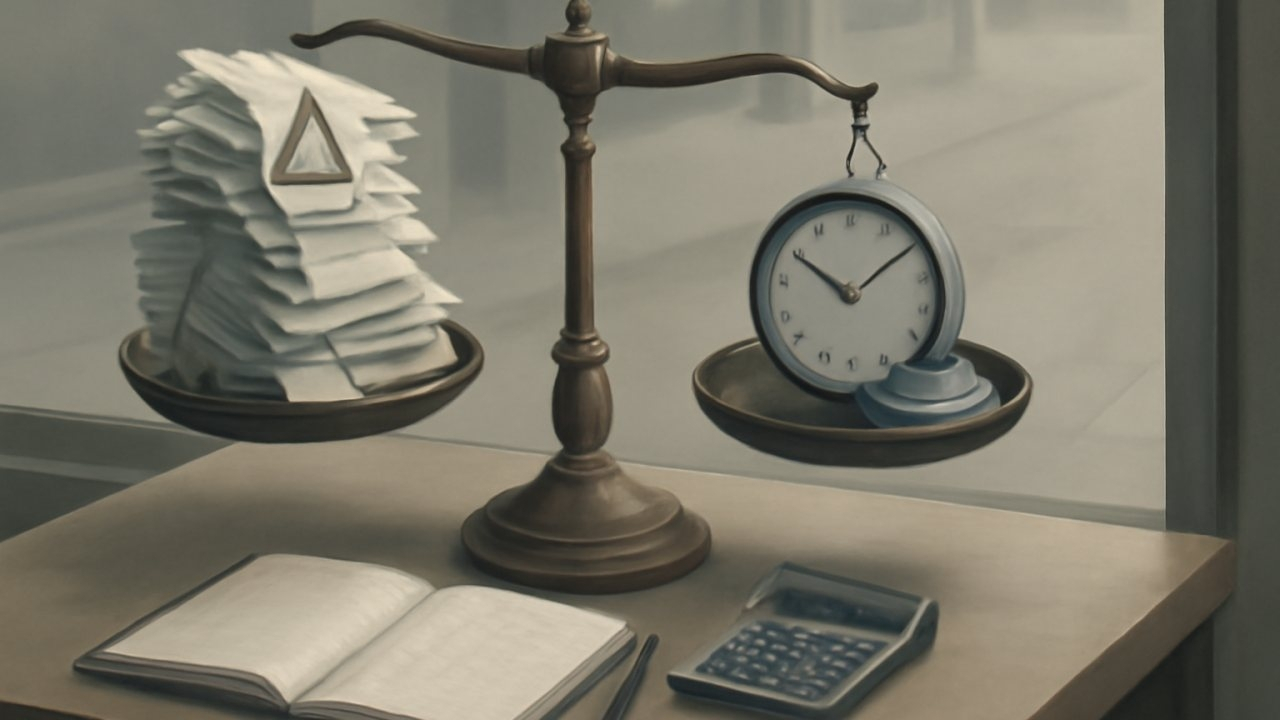 Uneven Scale: Rising Costs vs Slower Receipts