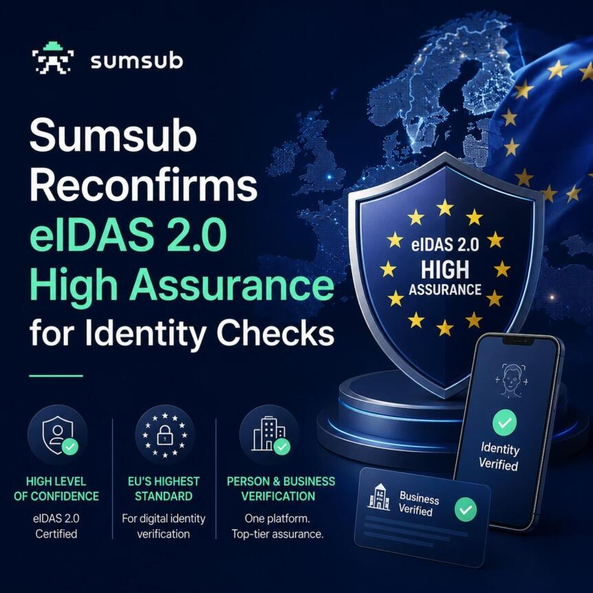 Sumsub Reconfirms Eidas 2.0 High Assurance For Identity Checks