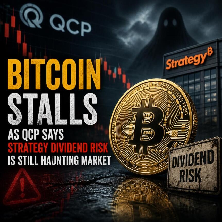 Bitcoin Stalls As Qcp Says Strategy Dividend Risk Is Still Haunting Market