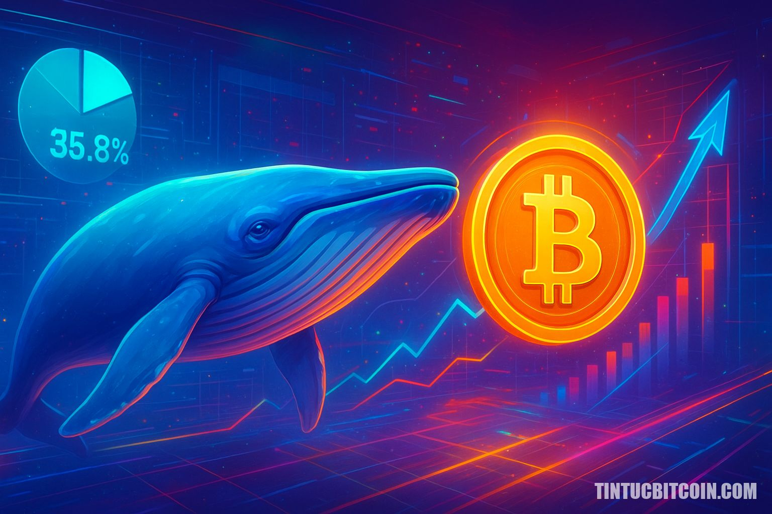Cá voi kiểm soát 35,8% nguồn cung, Bitcoin có đang ổn định?