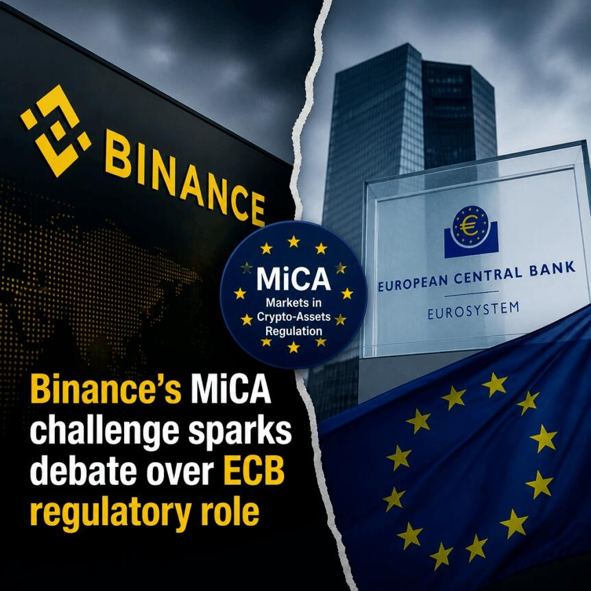 Binance’s Mica Challenge Sparks Debate Over Ecb Regulatory Role