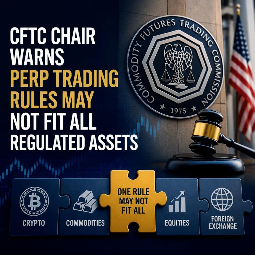 Cftc Chair Warns Perp Trading Rules May Not Fit All Regulated Assets