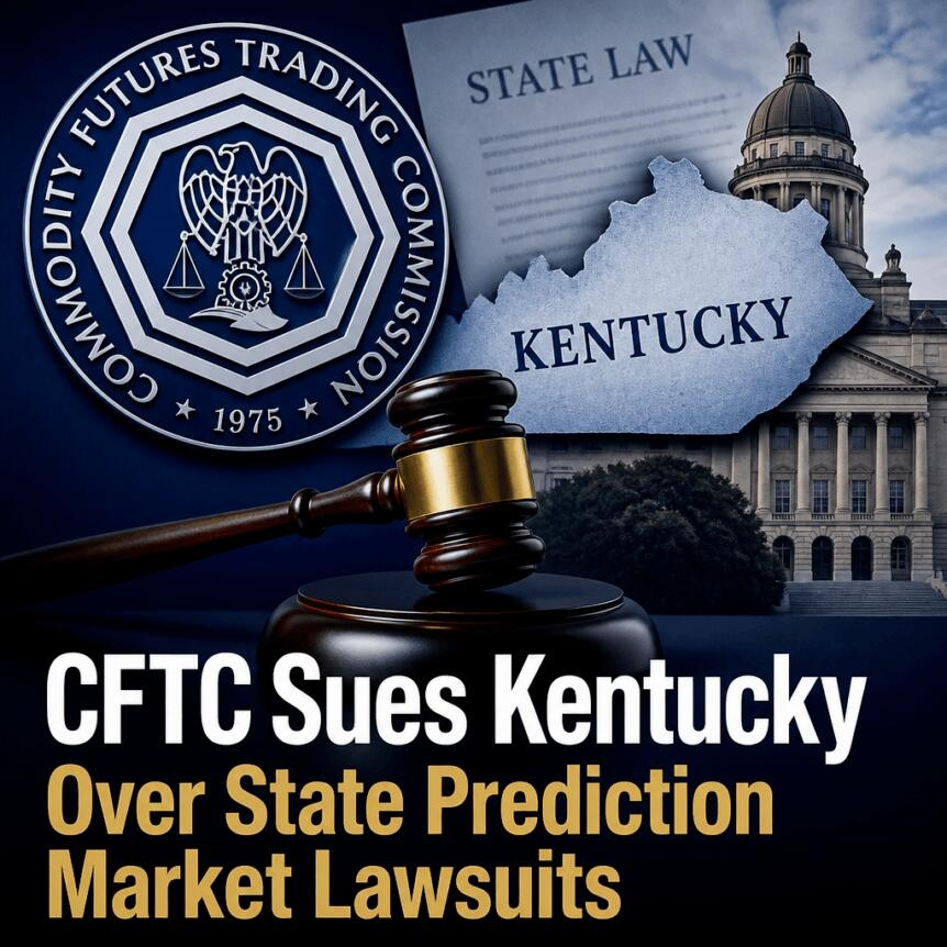 Cftc Sues Kentucky Over State Prediction Market Lawsuits