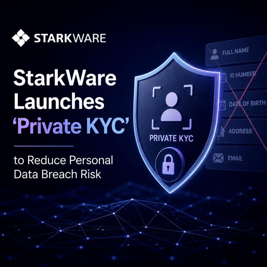 Starkware Launches 'private Kyc' To Reduce Personal Data Breach Risk