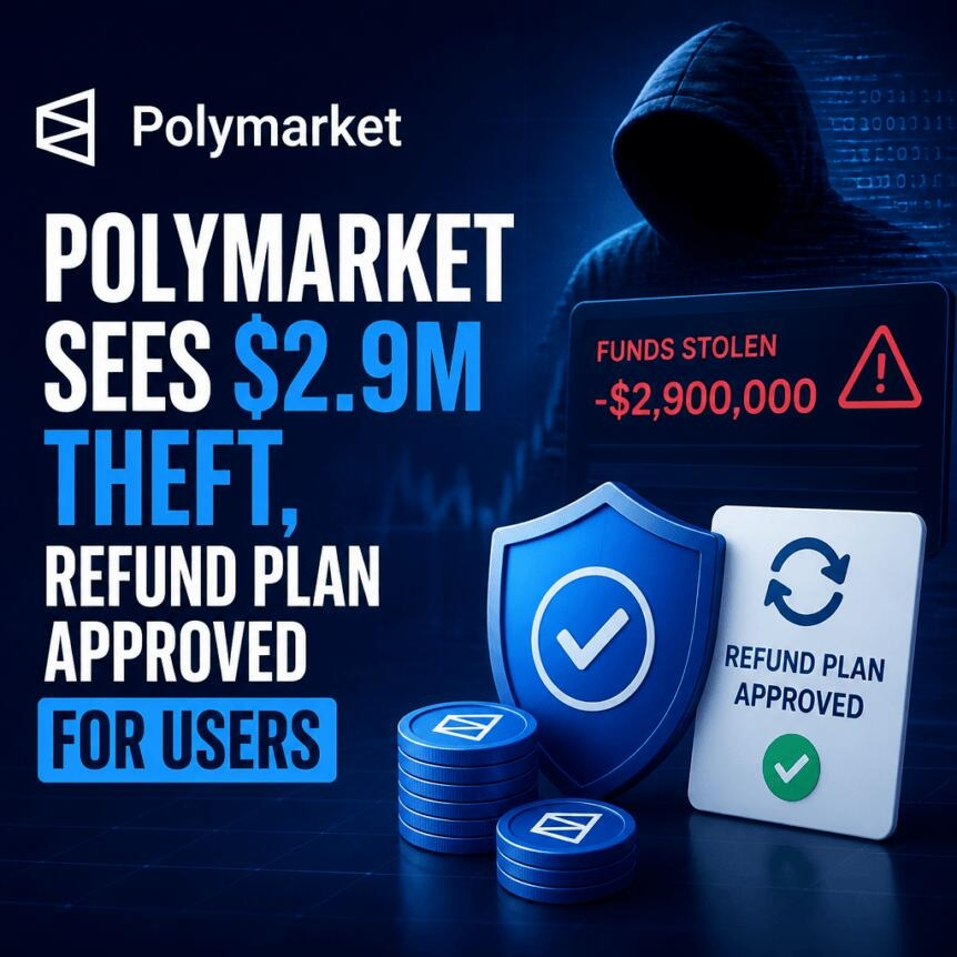 Polymarket Sees $2.9m Theft, Refund Plan Approved For Users