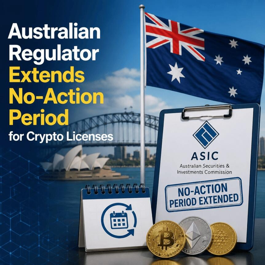 Australian Regulator Extends No-Action Period For Crypto Licenses