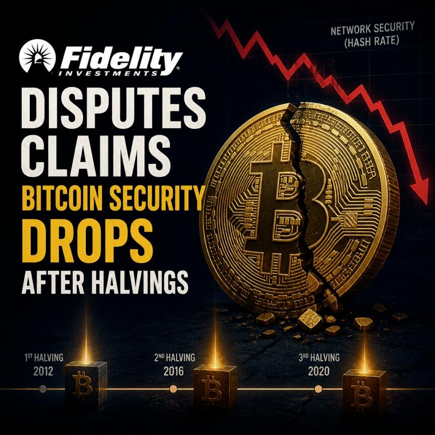 Fidelity Disputes Claims Bitcoin Security Drops After Halvings