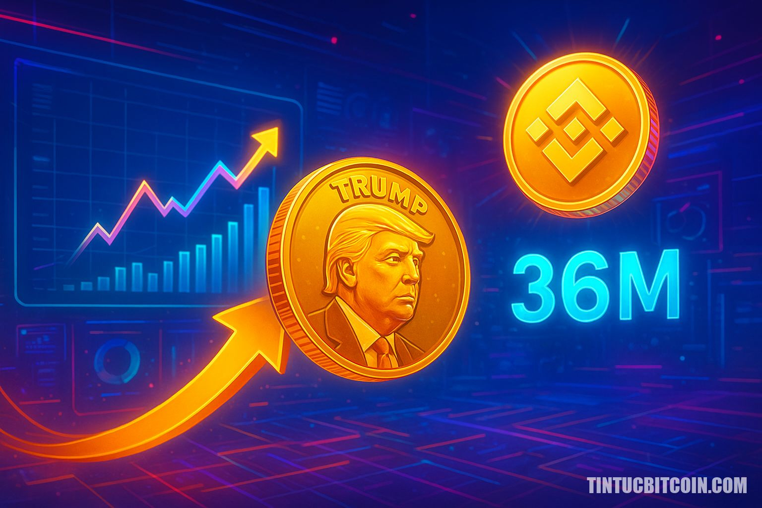 TRUMP memecoin tăng sau khi Binance rút 36 triệu USD, rebound có bền?