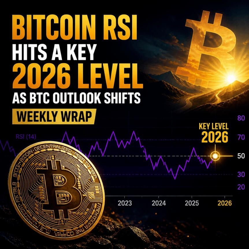 Bitcoin Rsi Hits A Key 2026 Level As Btc Outlook Shifts: Weekly Wrap