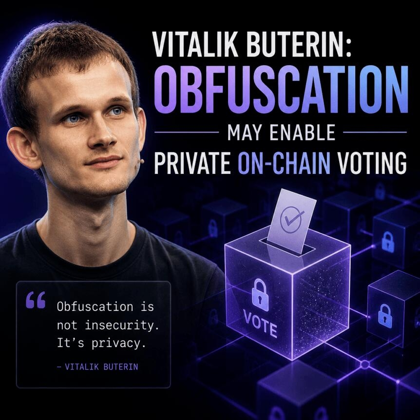 Vitalik Buterin: Obfuscation May Enable Private On-Chain Voting